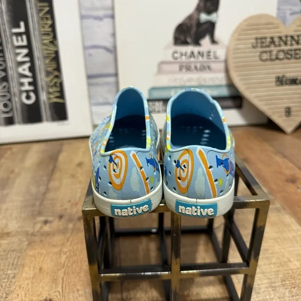 Native Shoes Coastal Blue Sky Carnival Shoes Size‎ C 11